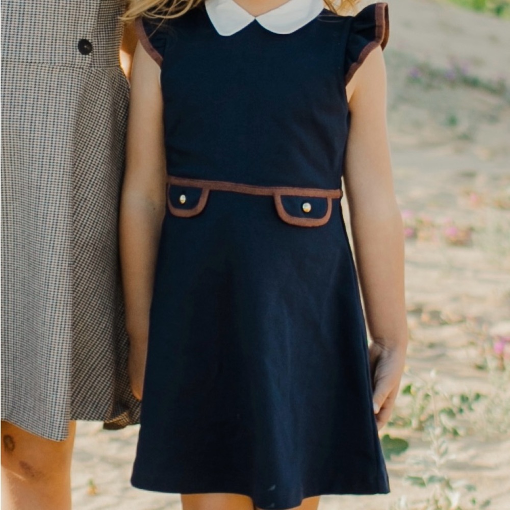 Like New! Janie and Jack Ponte Collared Dress!!